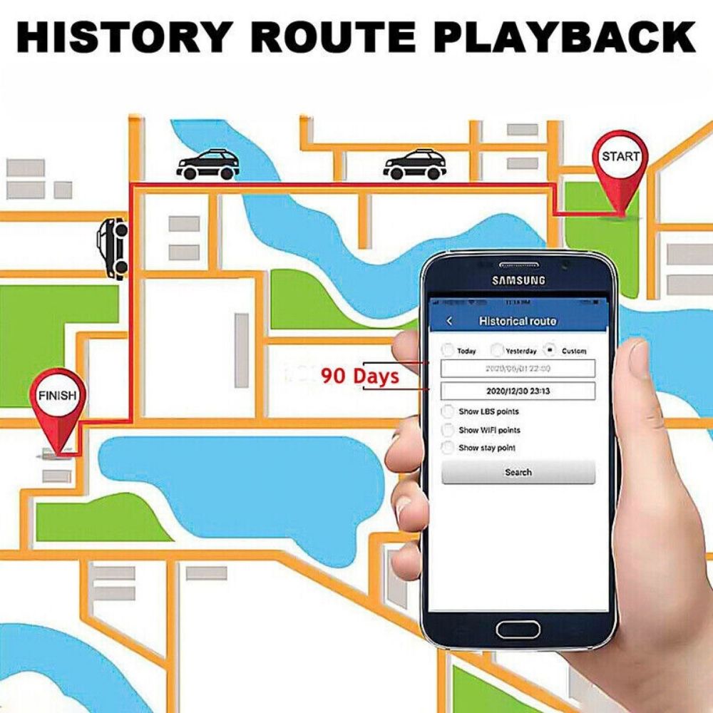 10000mAH-30000mAH 4G Magnetic GPS Tracker Real Time Tracking Vehicle Car AU