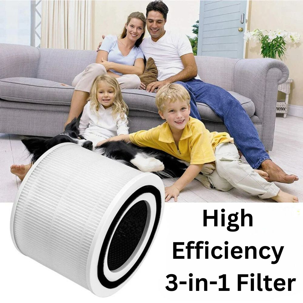 Air Purifier Filters for Levoit Core 300-RF Filter Replacement Part (White)