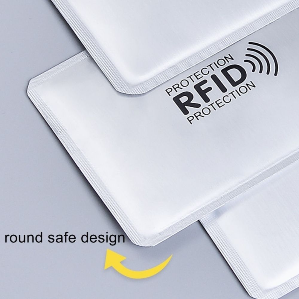 Anti Theft RFID Blocking Aluminum NFC Anti Scanning ID Bank Credit Card Case