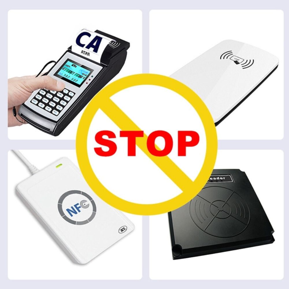 Anti Theft RFID Blocking Aluminum NFC Anti Scanning ID Bank Credit Card Case
