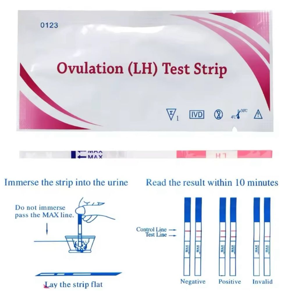 99% Accuracy - Ovulation LH Test Strips Predictor Fertility Kit Stick Pregnancy