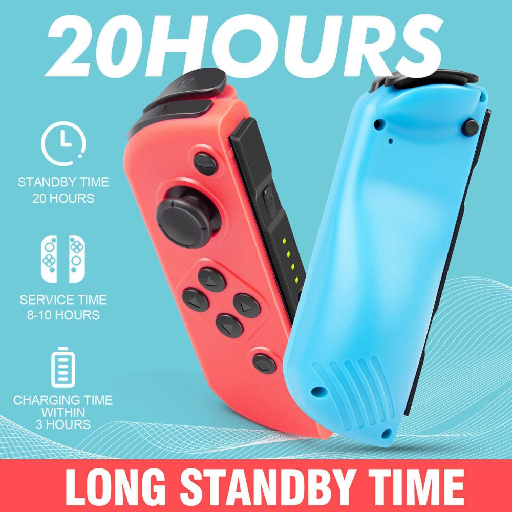 Wireless Controller Gamepad For Nintendo Switch Joy Con Left + Right