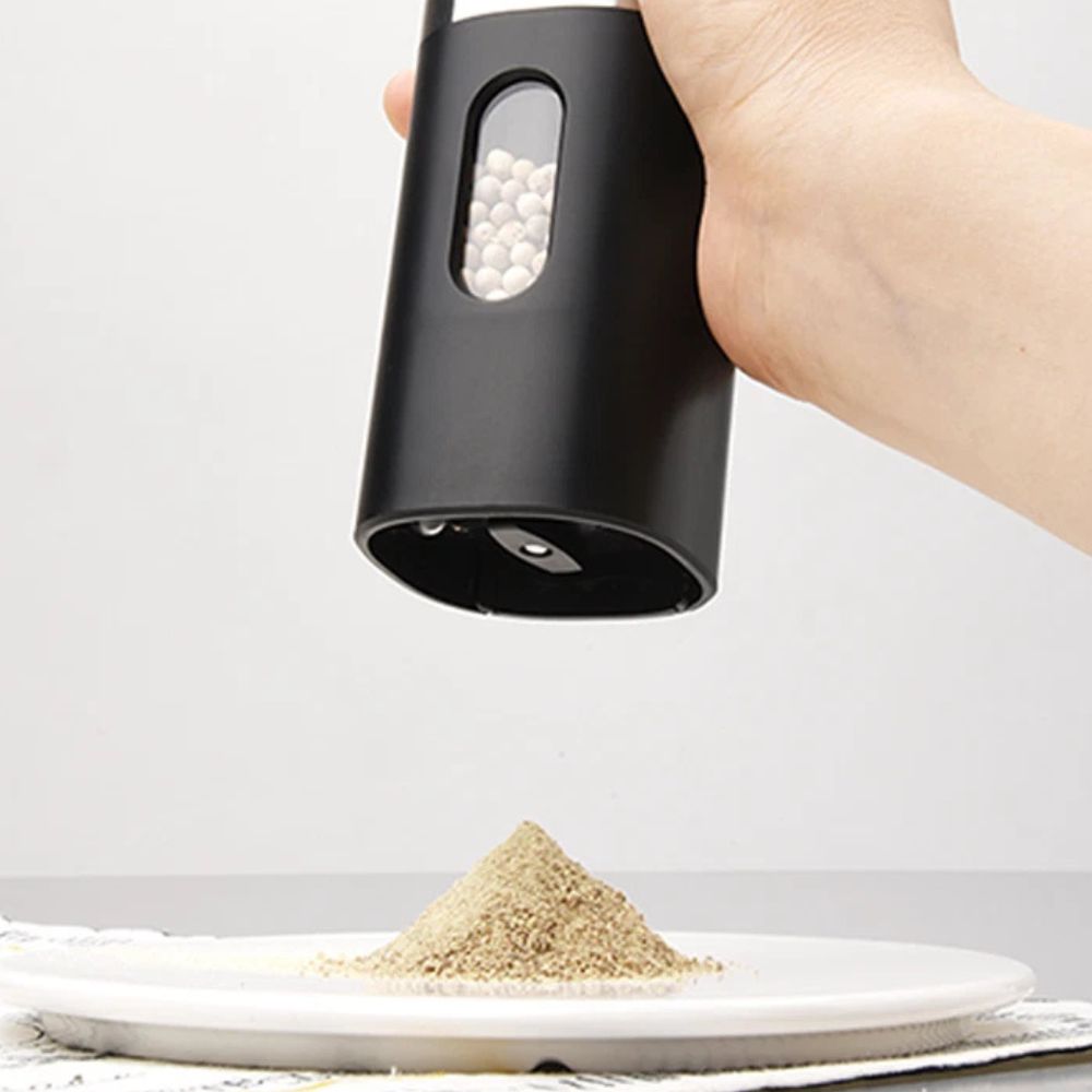 2pcs Salt And Pepper Grinder Set Electric Rechargeable Salt And Pepper Mill