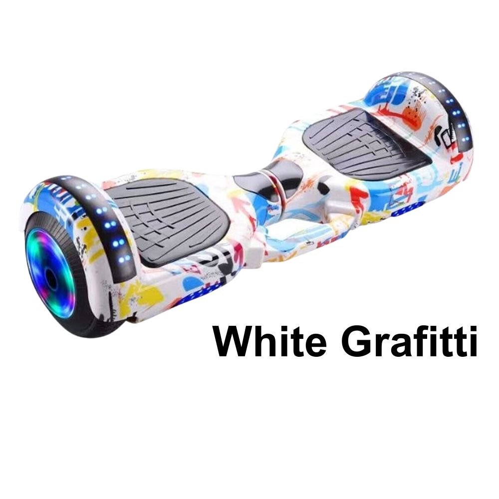 6.5inch Wheel Electric Self Balancing Hoverboard with LED Lights & Bluetooth Speakers