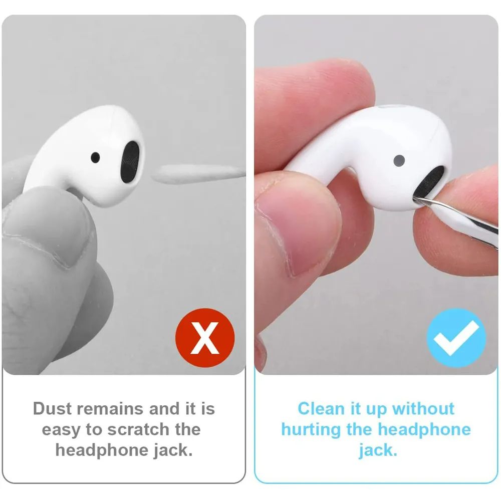 Airpods Pro Cleaning Kit Pen brush Bluetooth Earphones Case Earbuds Cleaner