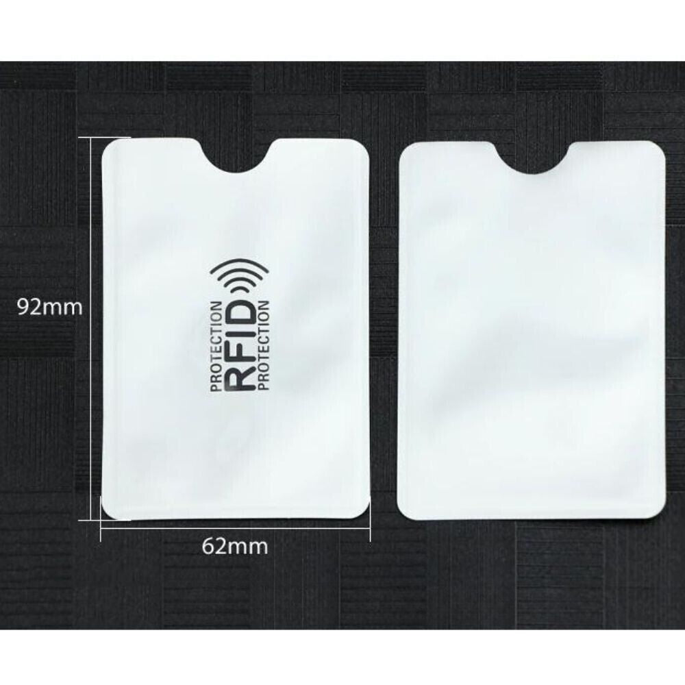 Anti Theft RFID Blocking Aluminum NFC Anti Scanning ID Bank Credit Card Case