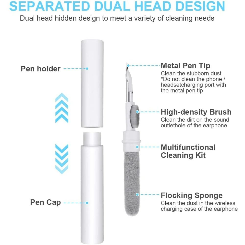Airpods Pro Cleaning Kit Pen brush Bluetooth Earphones Case Earbuds Cleaner