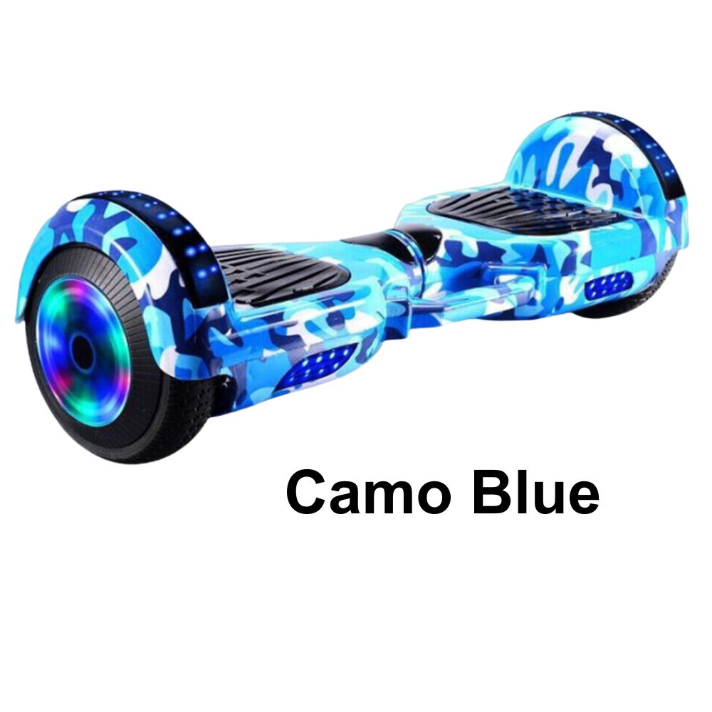 6.5inch Wheel Electric Self Balancing Hoverboard with LED Lights & Bluetooth Speakers