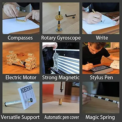 Modular Magnetic Magic Fidget Polar Pen Box Set - Neutral Stress Relief