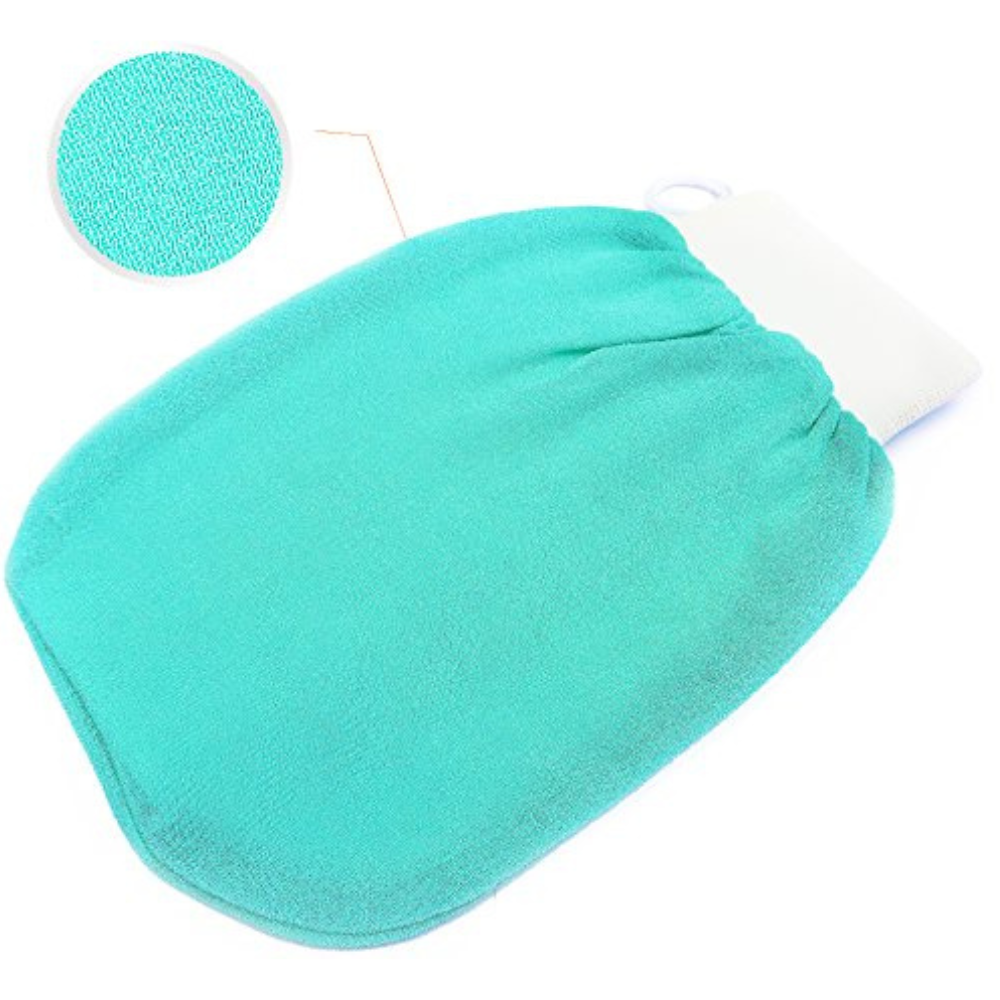 100% Viscose Moroccan Kessa Exfoliating Glove Mitt