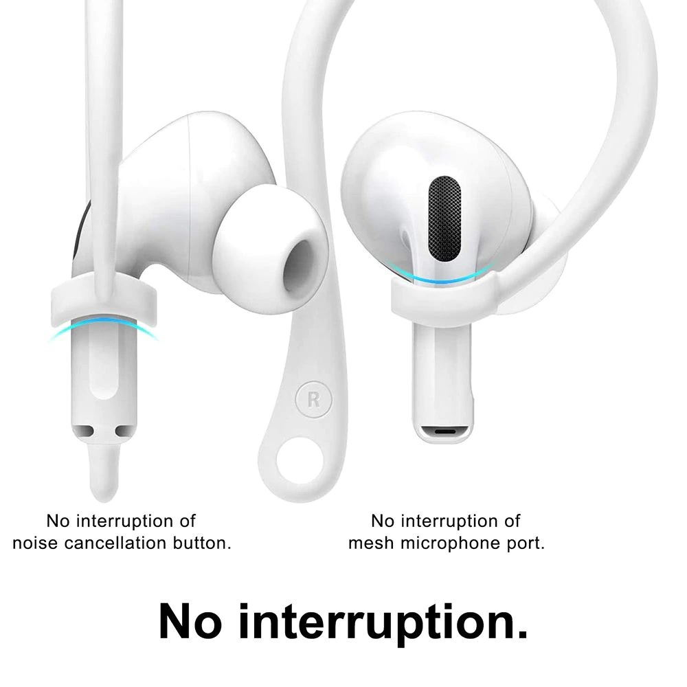 1 x Pair AirPods 3 2 1 Pro 1 2nd 2022 Ear Hooks Anti Lost Secure Ear Hook Holder Loops