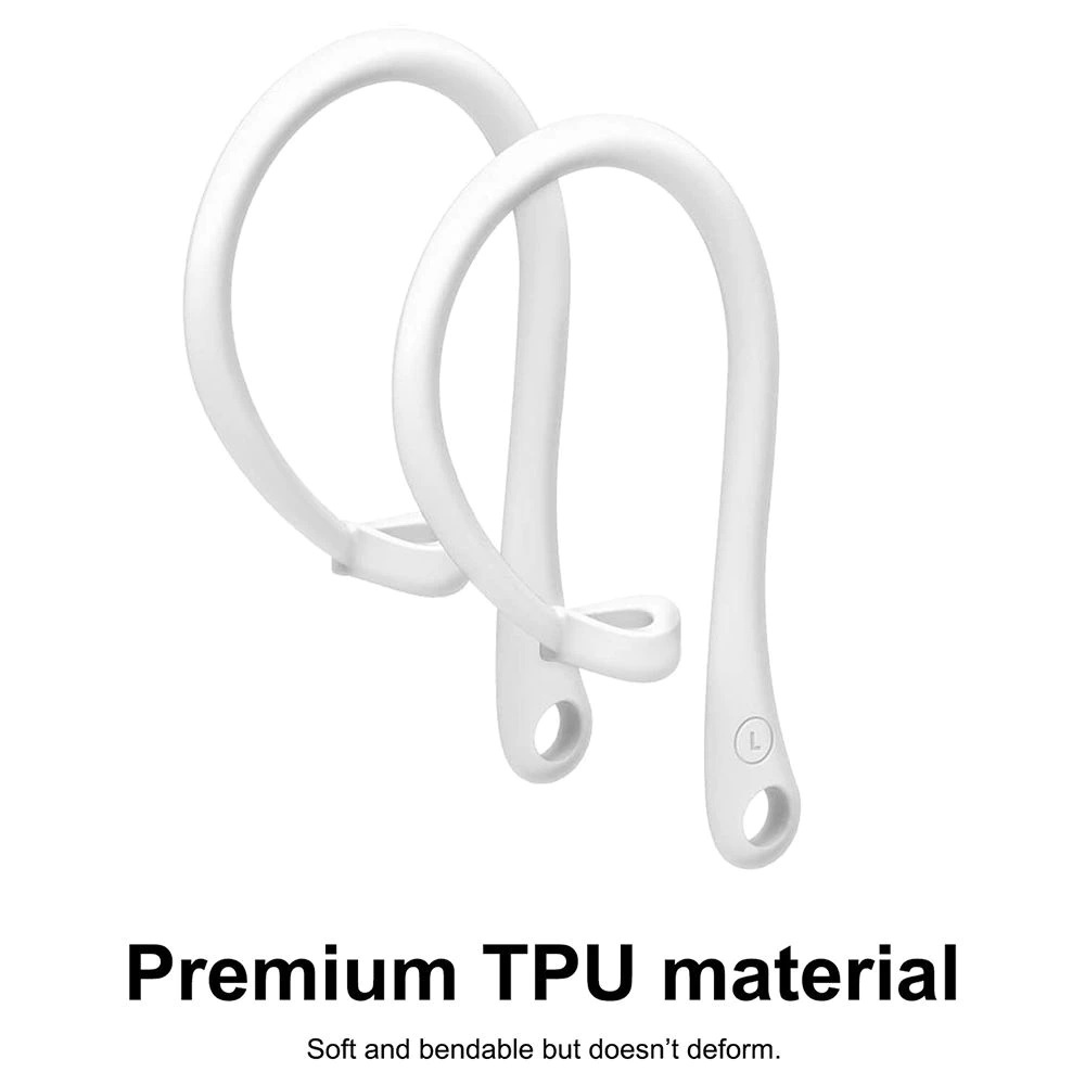 1 x Pair AirPods 3 2 1 Pro 1 2nd 2022 Ear Hooks Anti Lost Secure Ear Hook Holder Loops