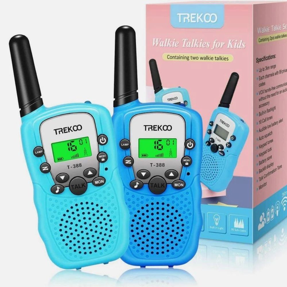 2PCS Kids Portable Walkie Talkie Birthday Gifts Parent-child Interaction Durable