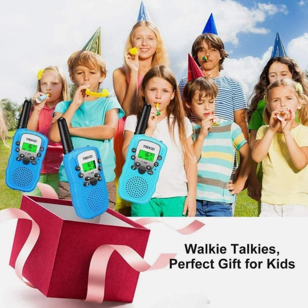 2PCS Kids Portable Walkie Talkie Birthday Gifts Parent-child Interaction Durable