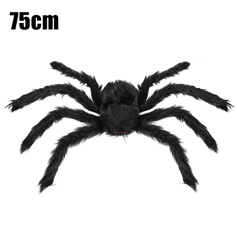 75M-150CM Halloween Giant Spider Decoration Haunted House Prop Indoor Outdoor Party