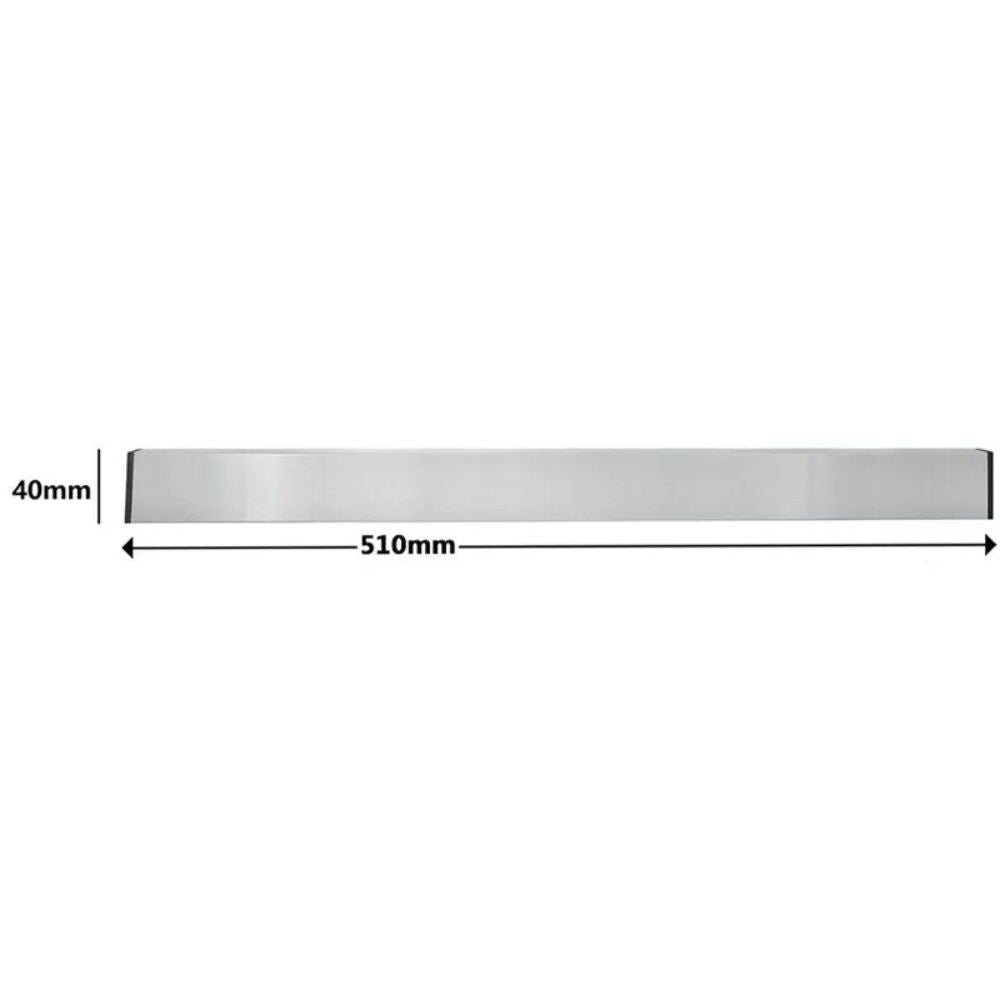 31/41/51cm Stainless Steel Magnetic Knife Holder Rack Tool Shelf Magnet