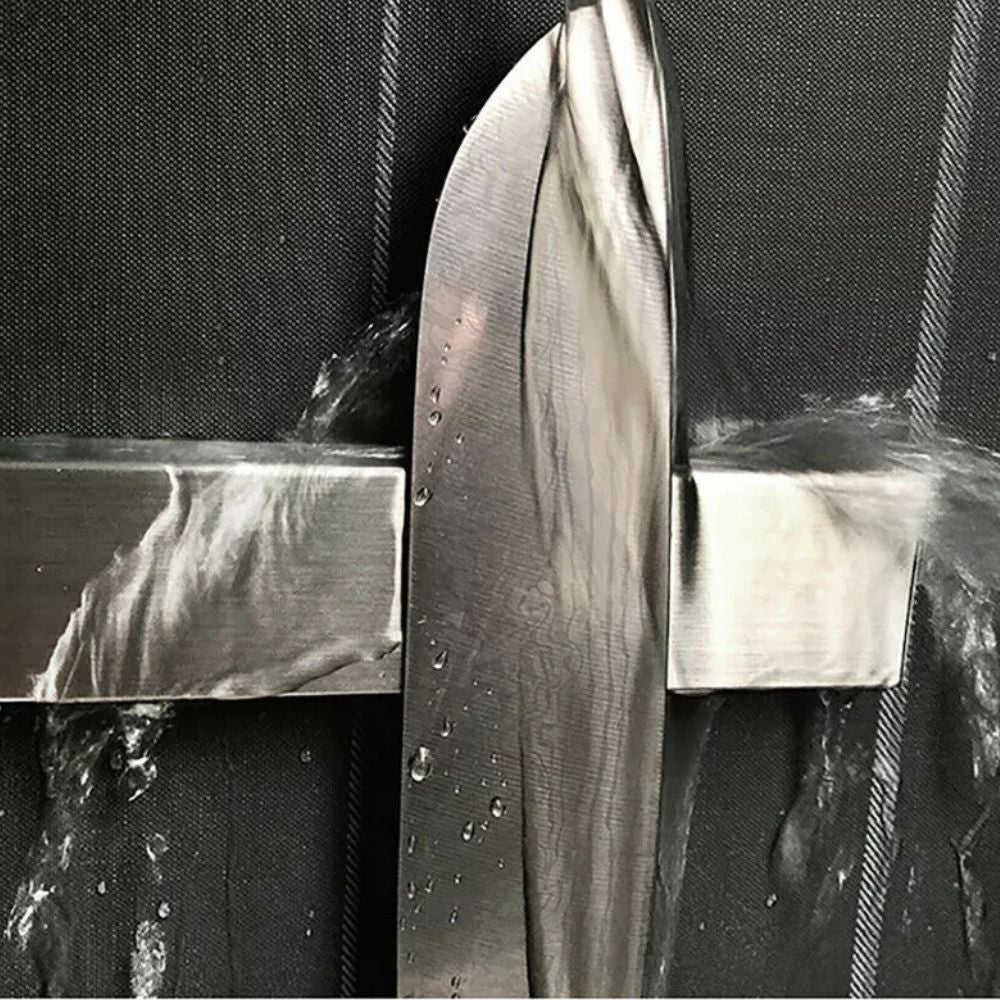 31/41/51cm Stainless Steel Magnetic Knife Holder Rack Tool Shelf Magnet