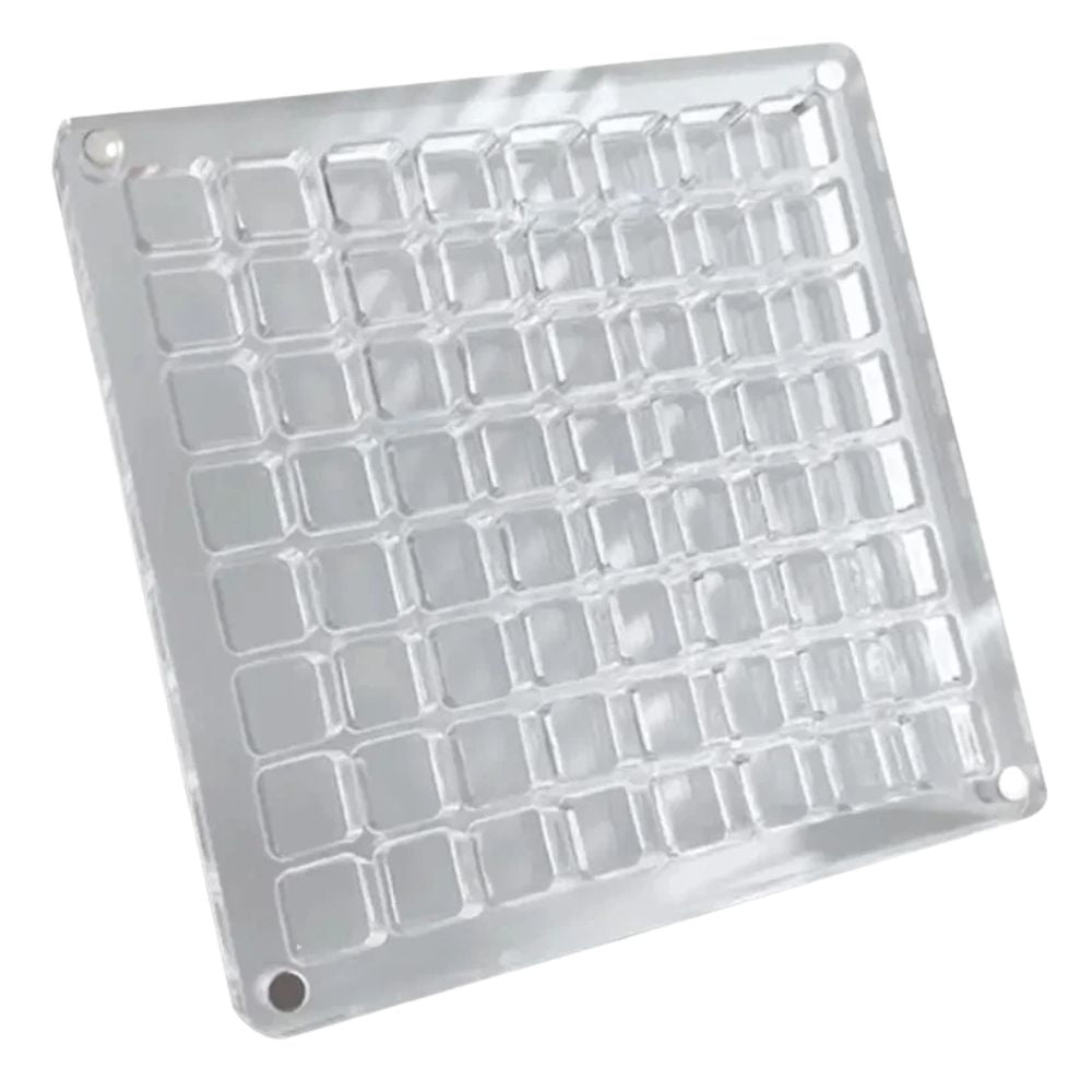 36/64/100Grids Acrylic Magnetic Seashell Display Box Seashell Display Organiser