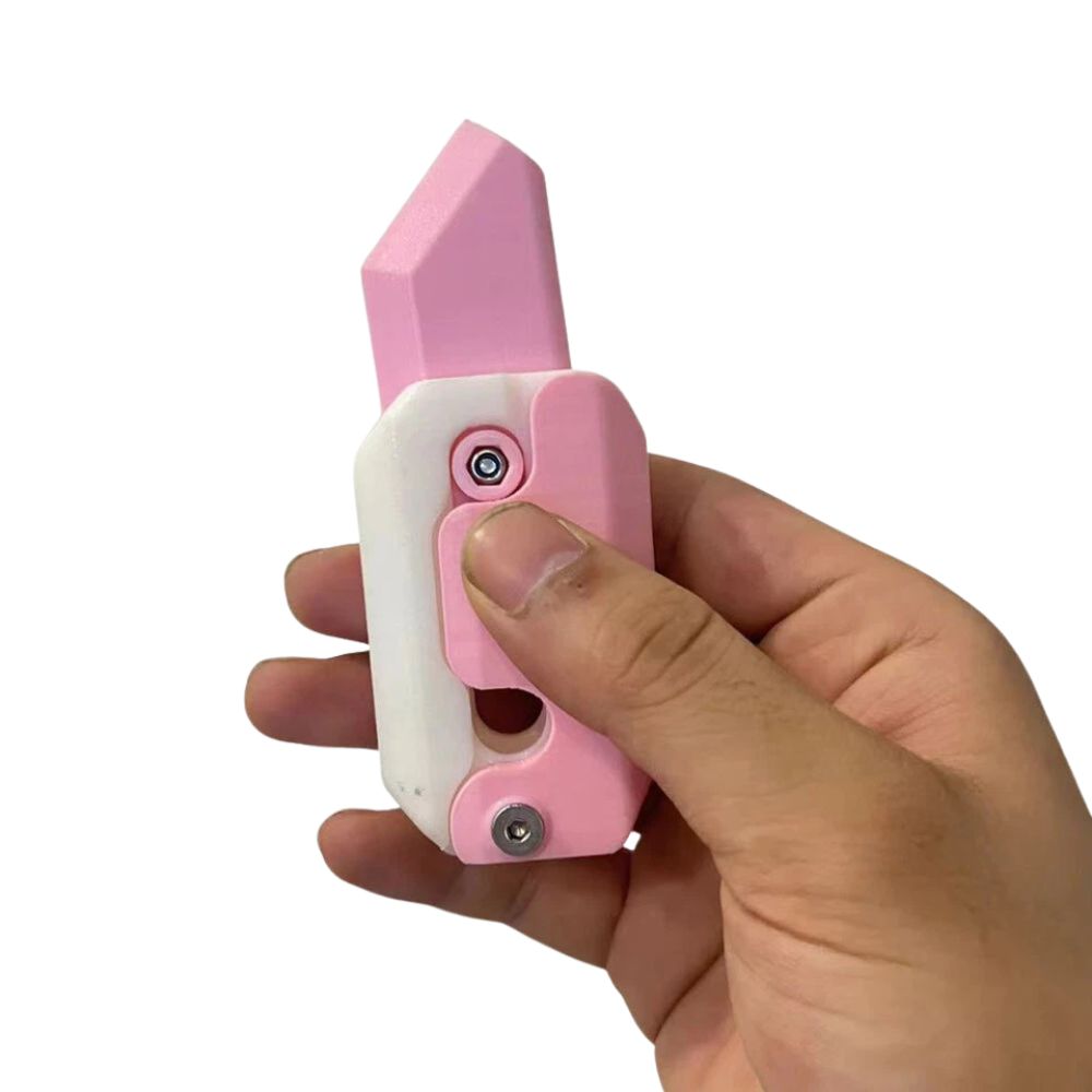 3D Printing Fidget Knife Toy Plastic EDC Anxiety Stress Relief Toys