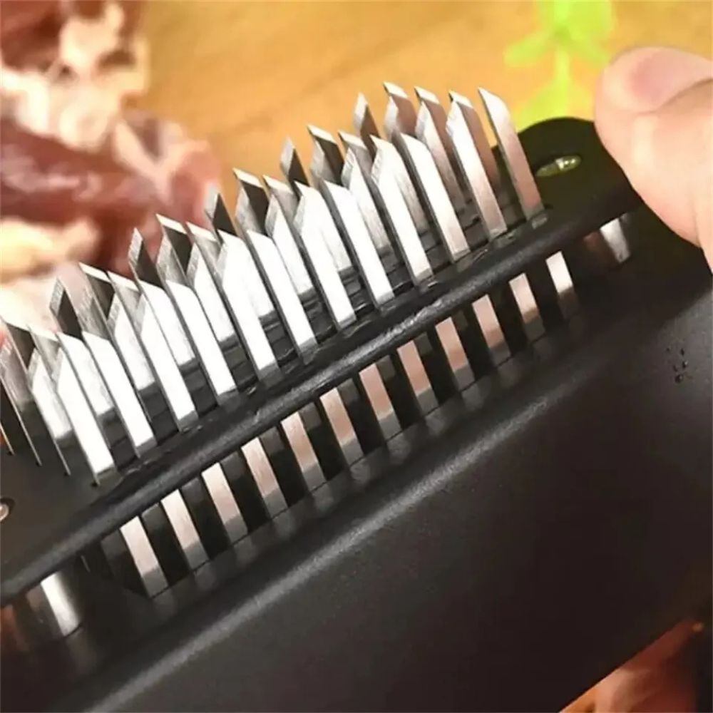 48-Blade Stainless Steel Meat Tenderiser Beef Jaccard Steak Chicken Pouch Hole