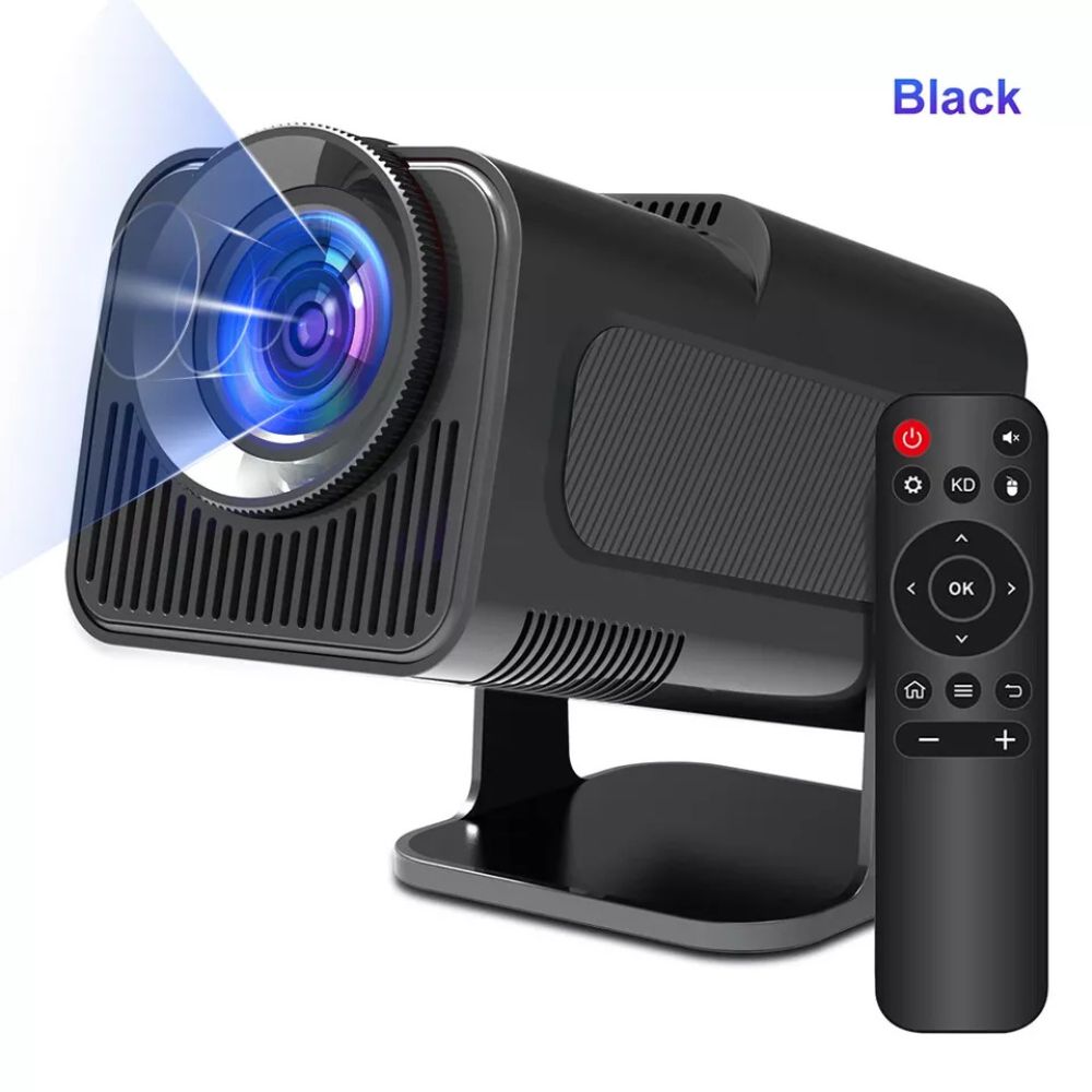 4K 1080P Smart Projector Mini Portable LED Wifi Bluetooth Android Home