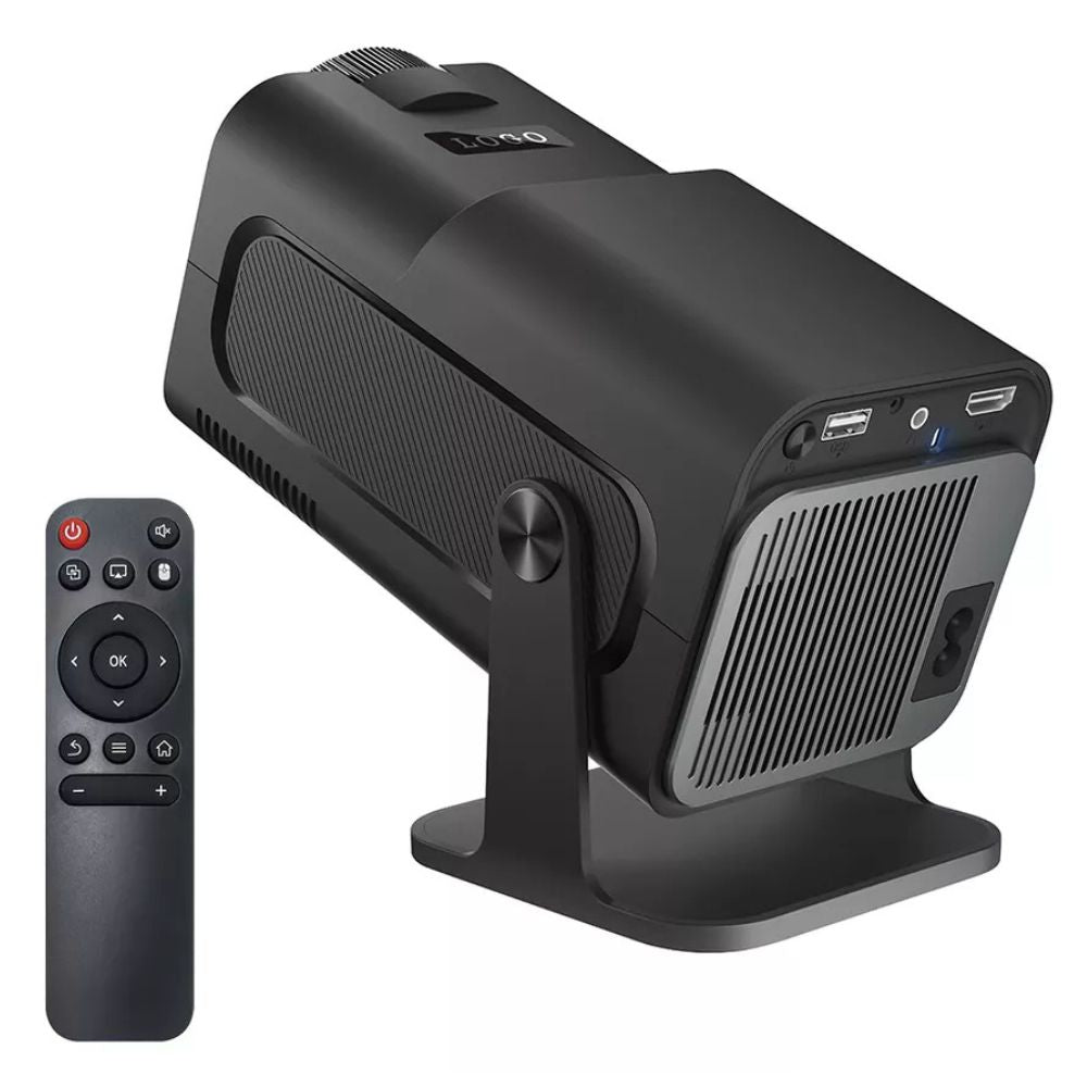 4K 1080P Smart Projector Mini Portable LED Wifi Bluetooth Android Home