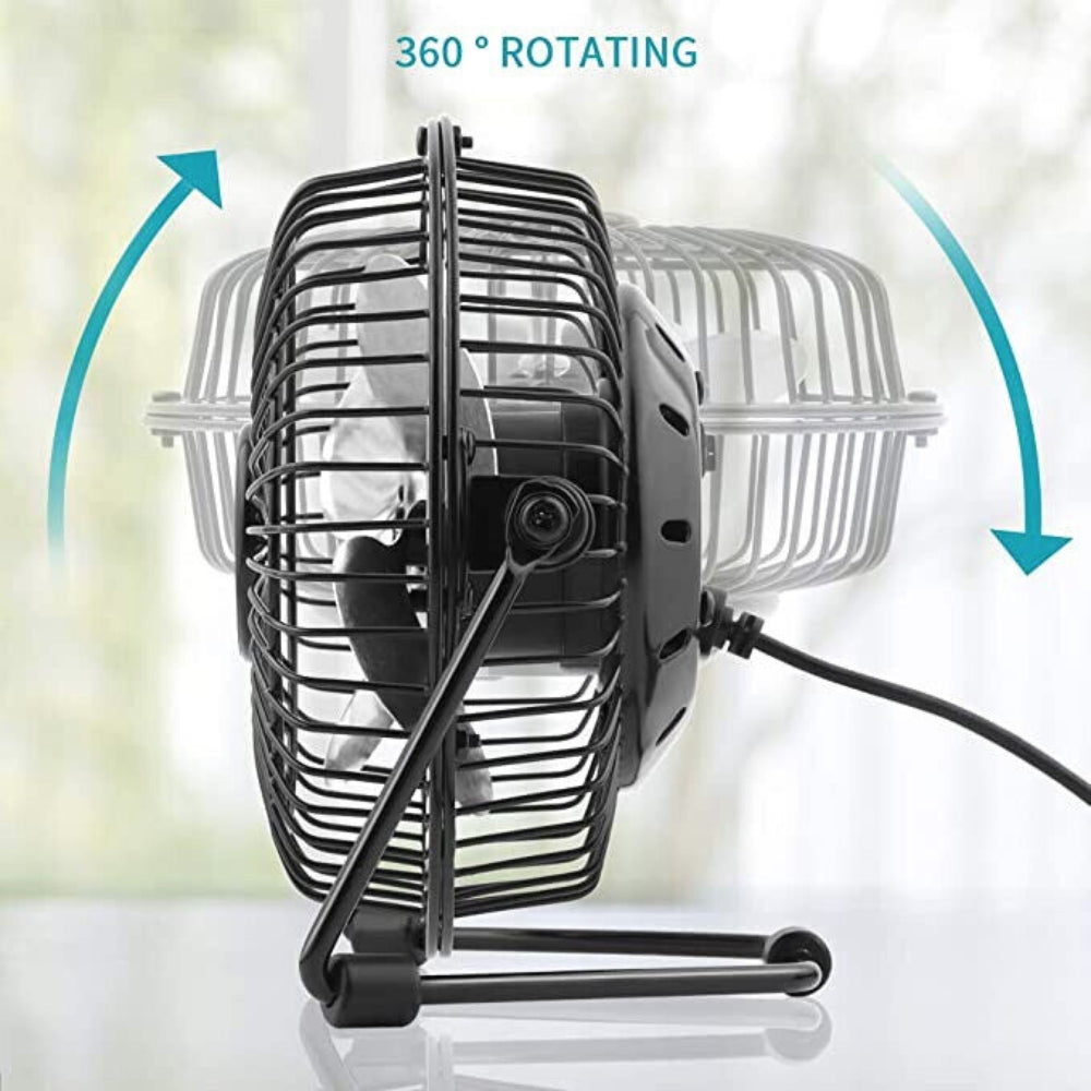 4inch / 6inch / 8inch Portable USB Mini Cooling Fan Small Desk Desktop Cooler