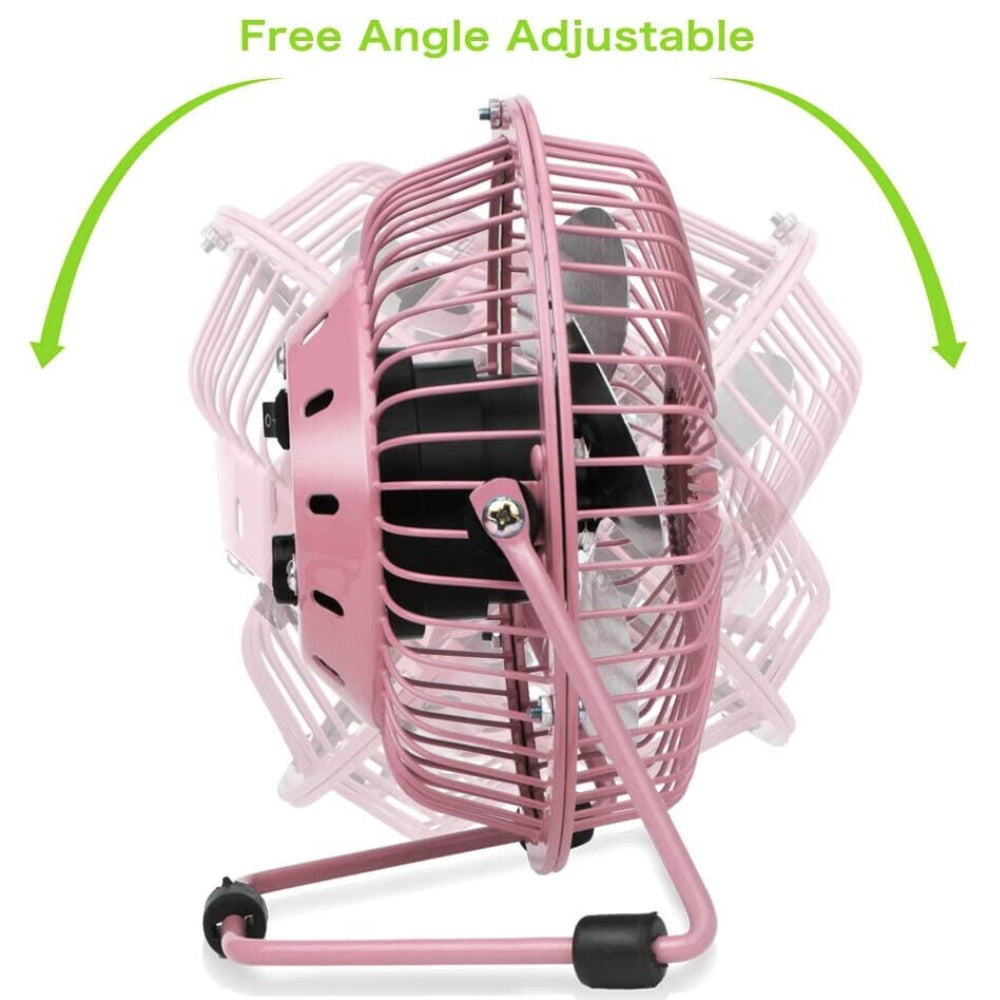 4inch / 6inch / 8inch Portable USB Mini Cooling Fan Small Desk Desktop Cooler