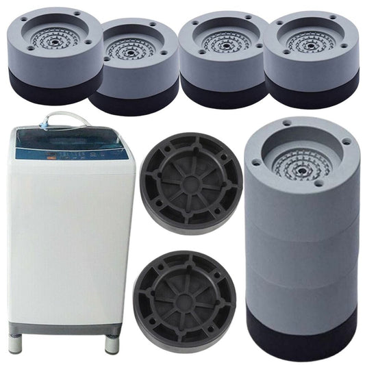 4pcs Washing Machine Anti Vibration Feet Pad Non Slip Support Stand Mats Dryer