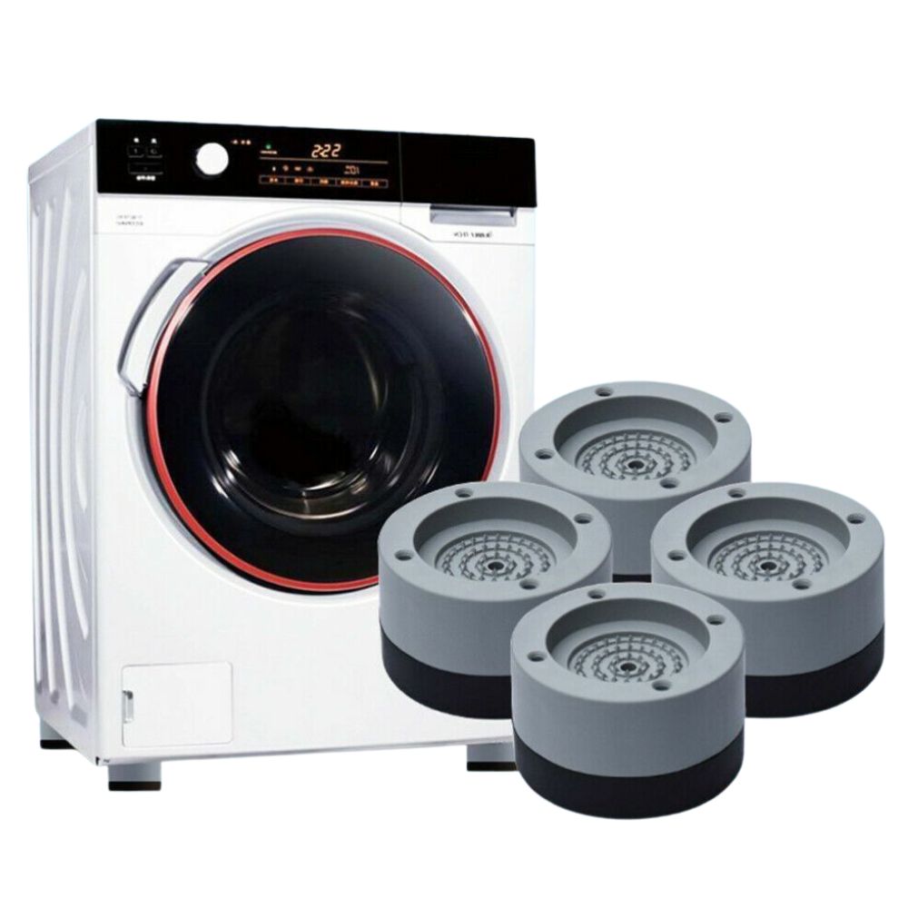4pcs Washing Machine Anti Vibration Feet Pad Non Slip Support Stand Mats Dryer