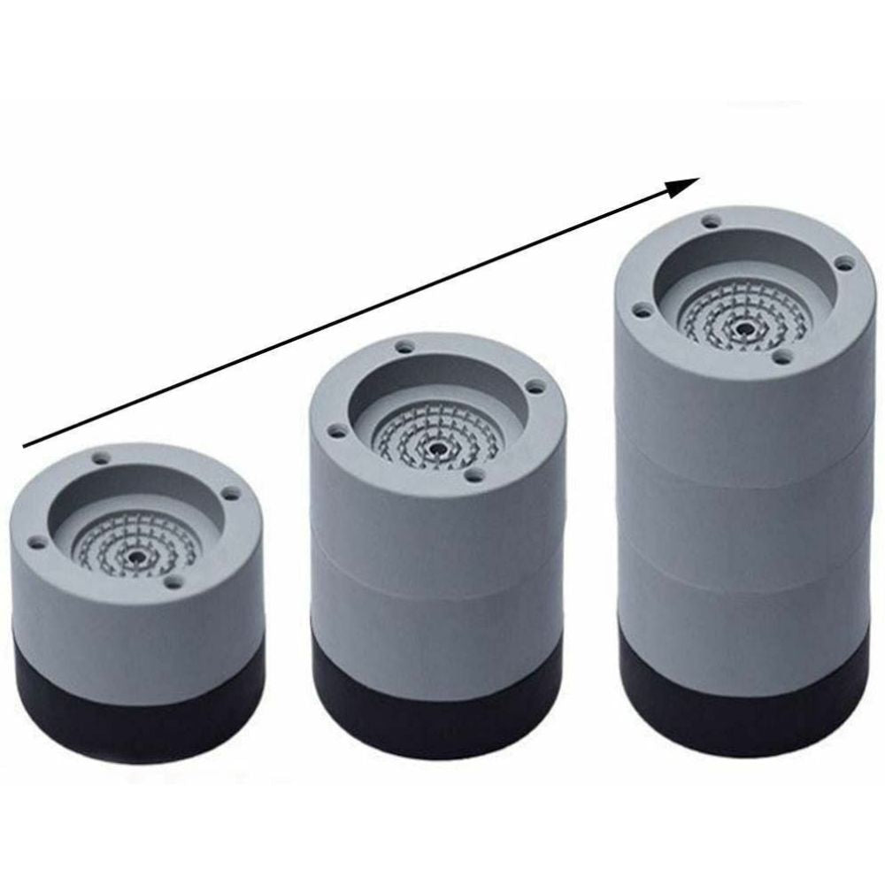 4pcs Washing Machine Anti Vibration Feet Pad Non Slip Support Stand Mats Dryer