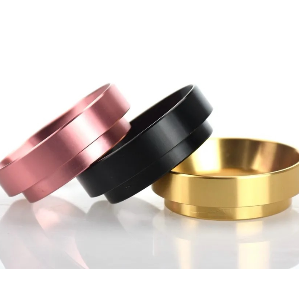51/53/58mm Coffee Aluminum Dosing Ring Tamper Powder Espresso Funnel Breville