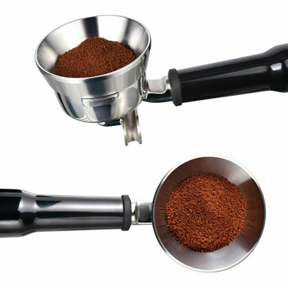 51/53/58mm Coffee Aluminum Dosing Ring Tamper Powder Espresso Funnel Breville