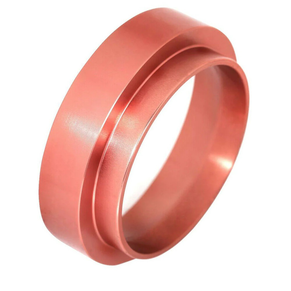 51/53/58mm Coffee Aluminum Dosing Ring Tamper Powder Espresso Funnel Breville