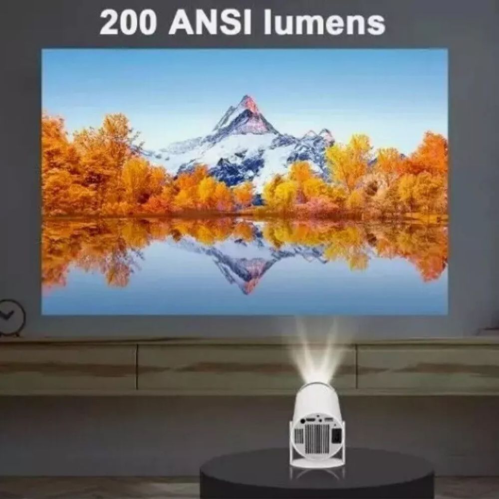 5G 4K WiFi Bluetooth Projector Smart HD LED HDMI USB Android Office Home Theater