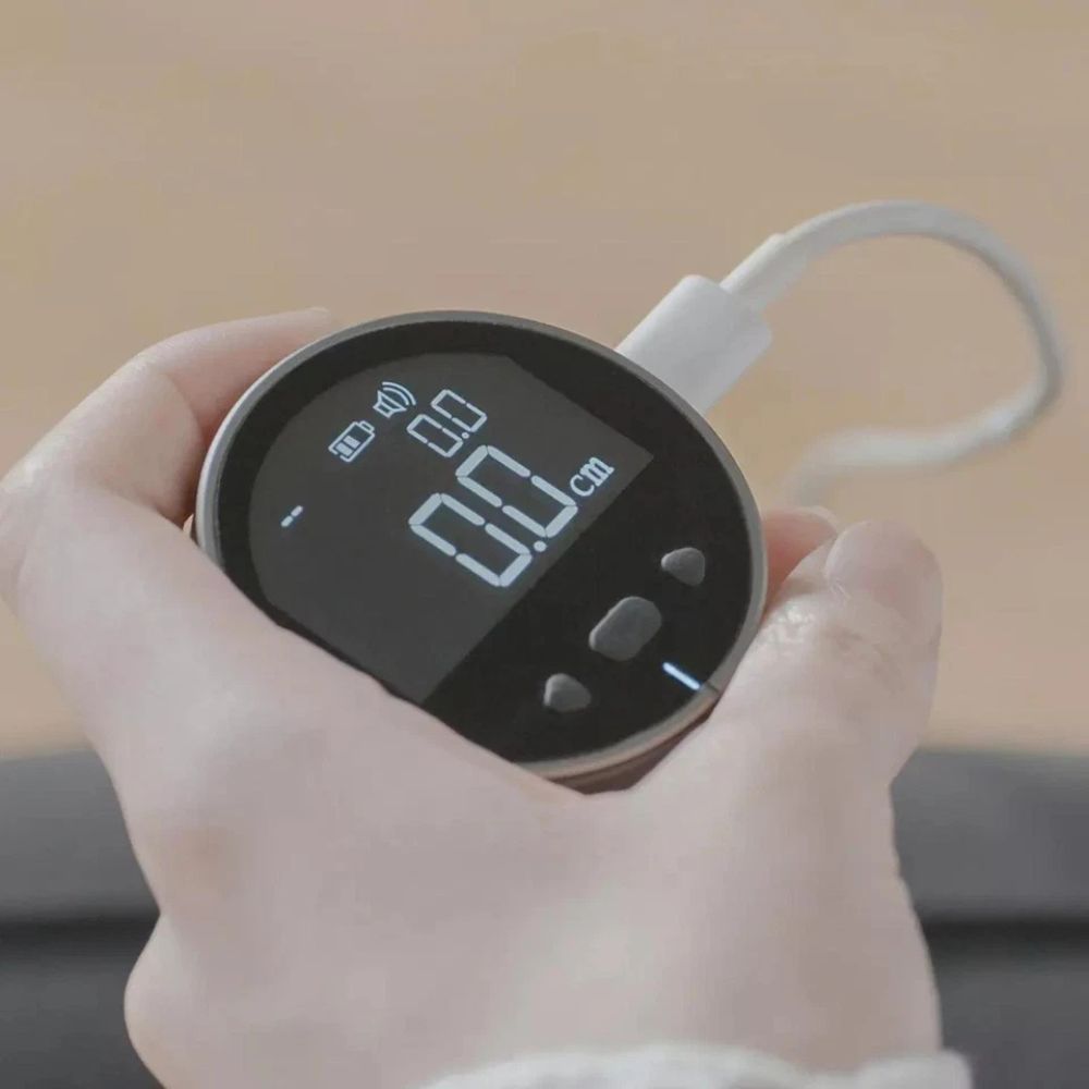 8 in 1 Electronic Tape Measure Rechargeable Digital Ruler LCD Display Type-C