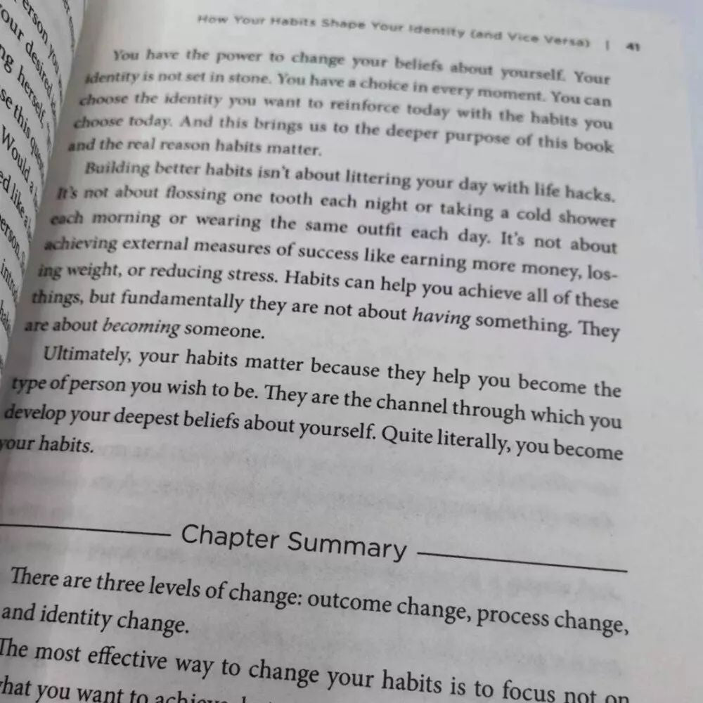 Atomic Habits: The Life-Changing Million Copy Bestseller By James Clear Paperback
