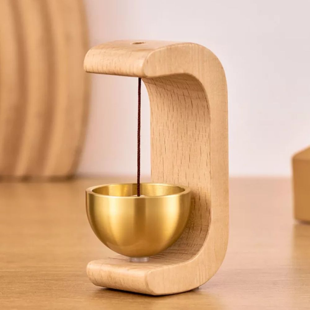 Bell Wooden Door Wind Chime Loud Shopkeepers Opening Magnetic Decorative