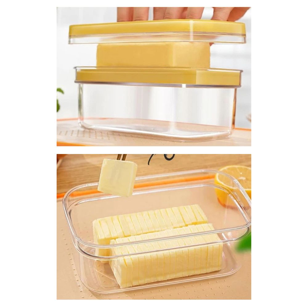 Butter Cutting Box Slicers Case Cheese Slicers Butter Dish Box With Lid