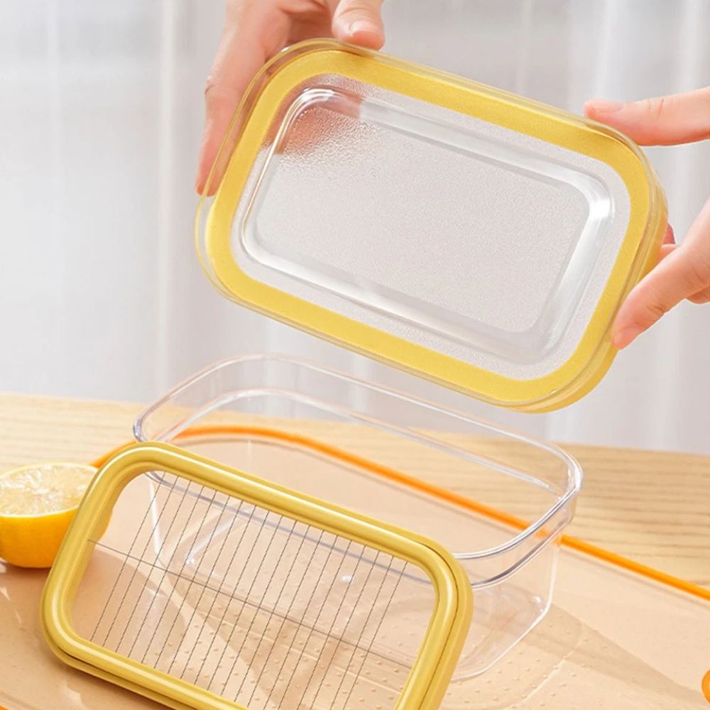 Butter Cutting Box Slicers Case Cheese Slicers Butter Dish Box With Lid