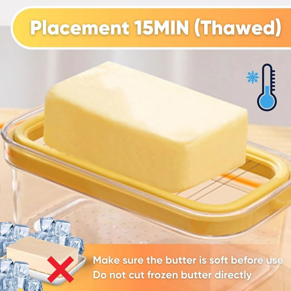 Butter Cutting Box Slicers Case Cheese Slicers Butter Dish Box With Lid