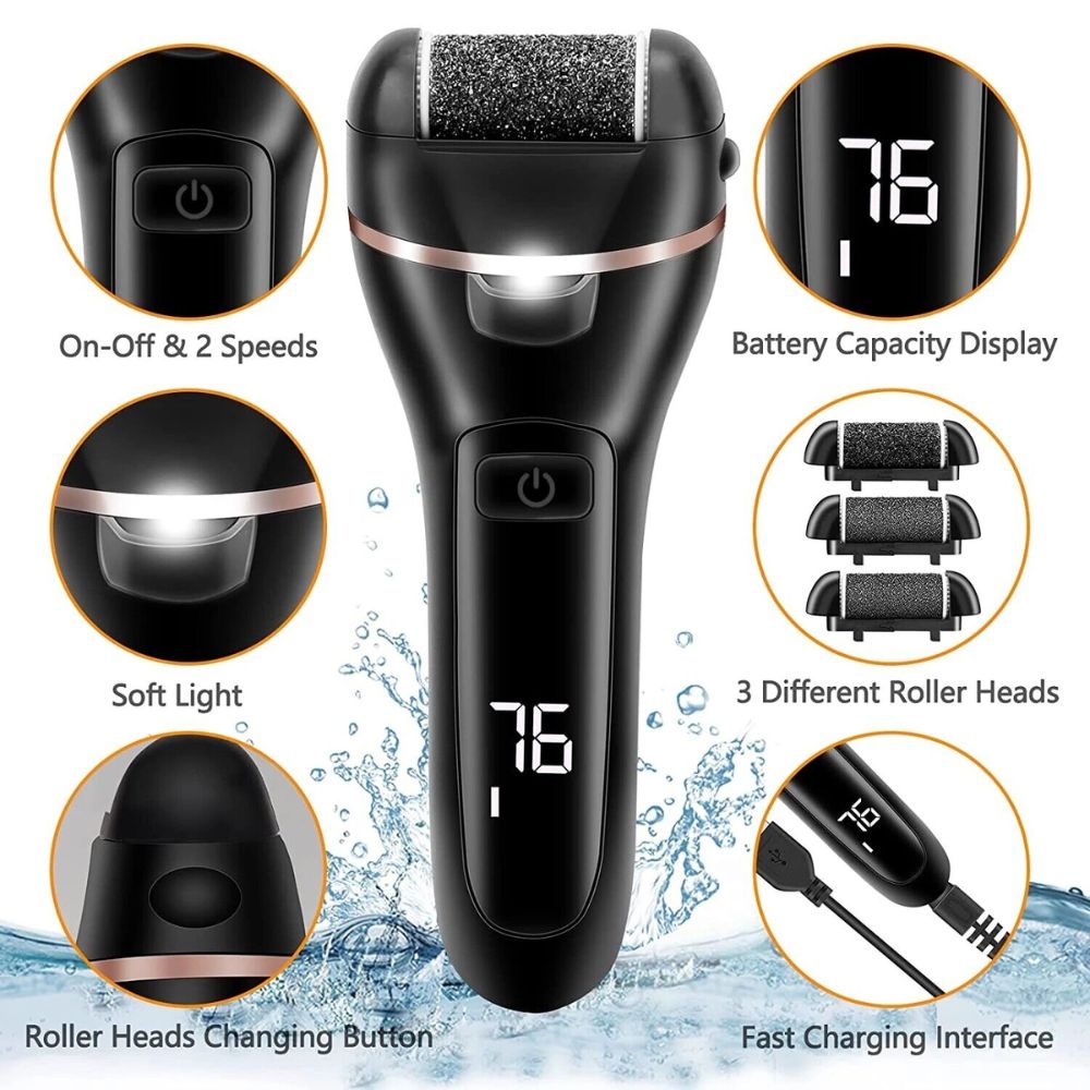 Electric Care Pedicure Foot File Hard Dead Remover Foot Grinder Skin Callus