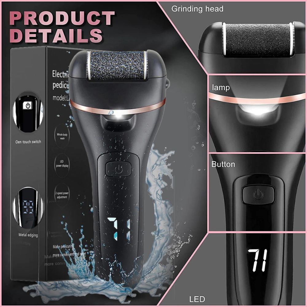 Electric Care Pedicure Foot File Hard Dead Remover Foot Grinder Skin Callus