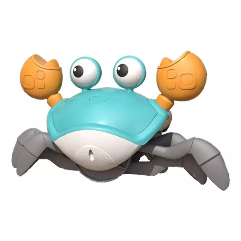 Electric Crab Music Crawling Baby Toy LED Light Up Interactive Toys Kids Toddler