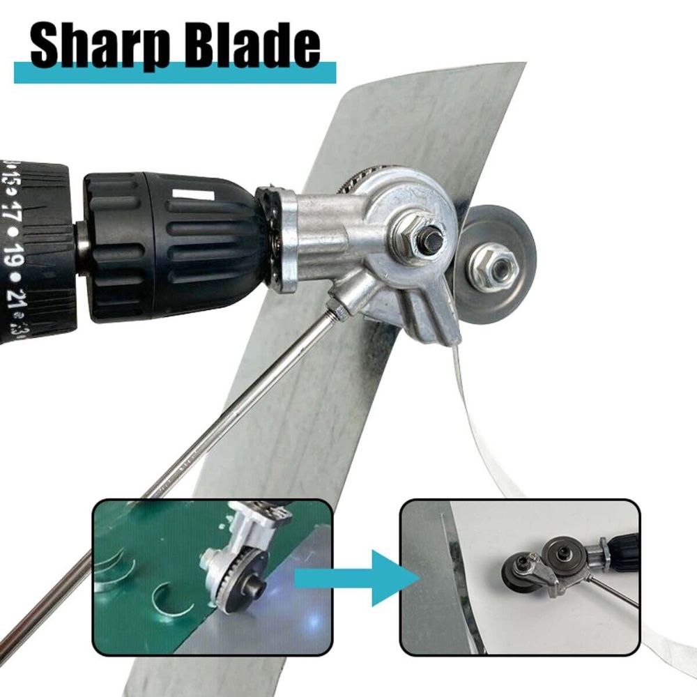 Electric Drill Plate Sheet Cutter Metal Nibbler Precise Cutting Sheet
