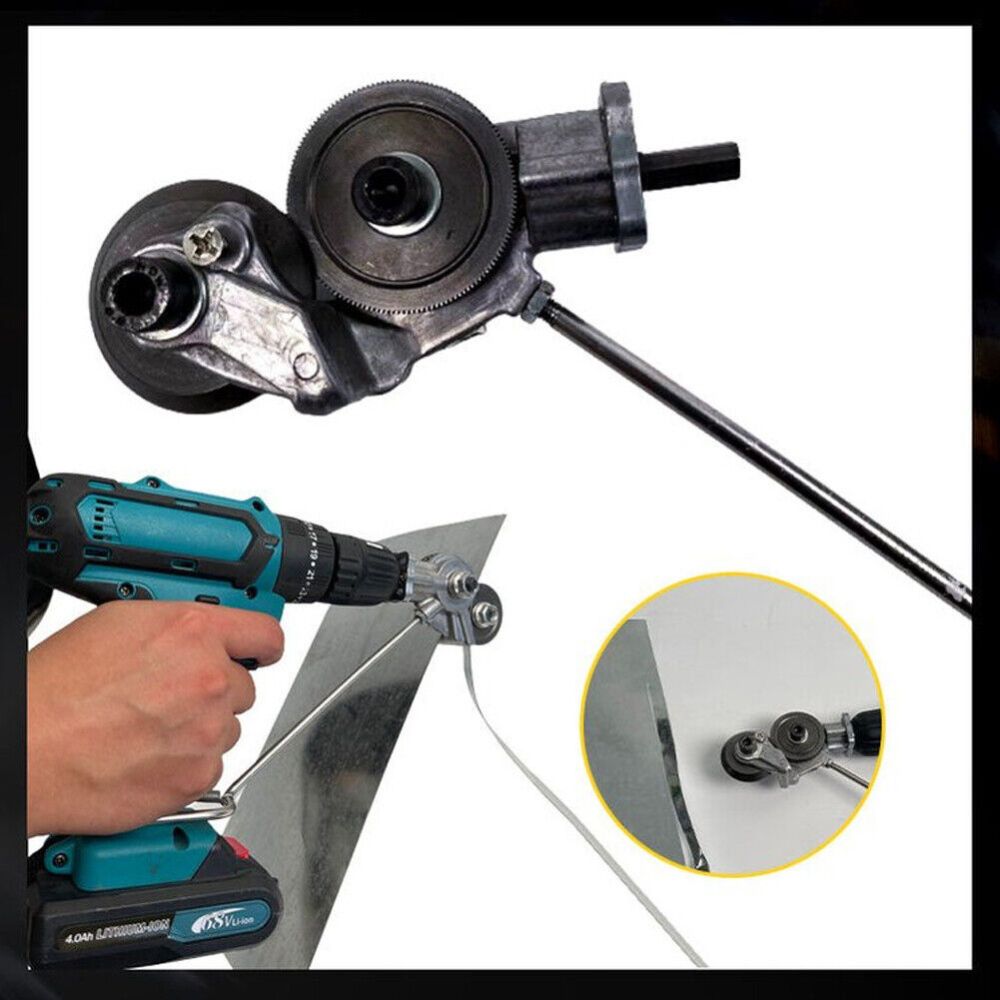 Electric Drill Plate Sheet Cutter Metal Nibbler Precise Cutting Sheet