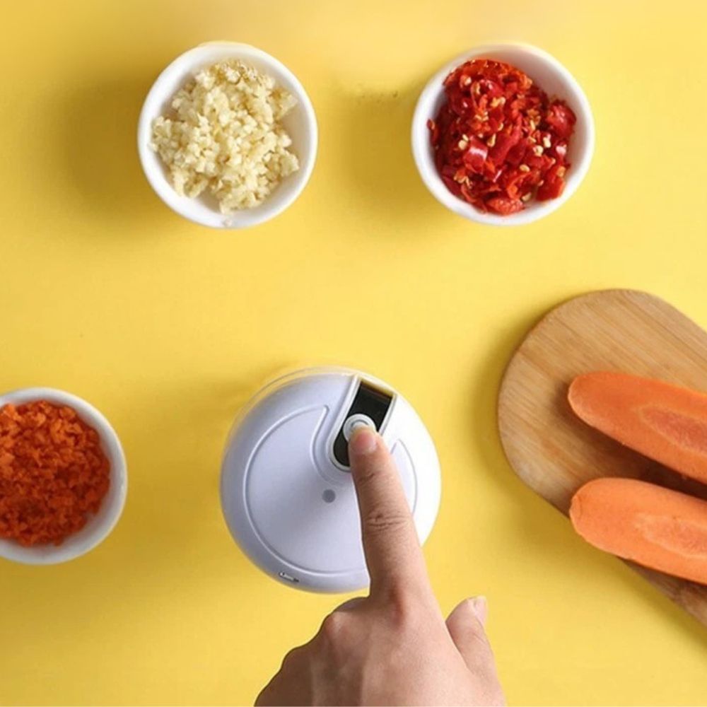 Electric Garlic Chopper HIGH POWER Crusher Food Vegetable Mincer Grinder Blender