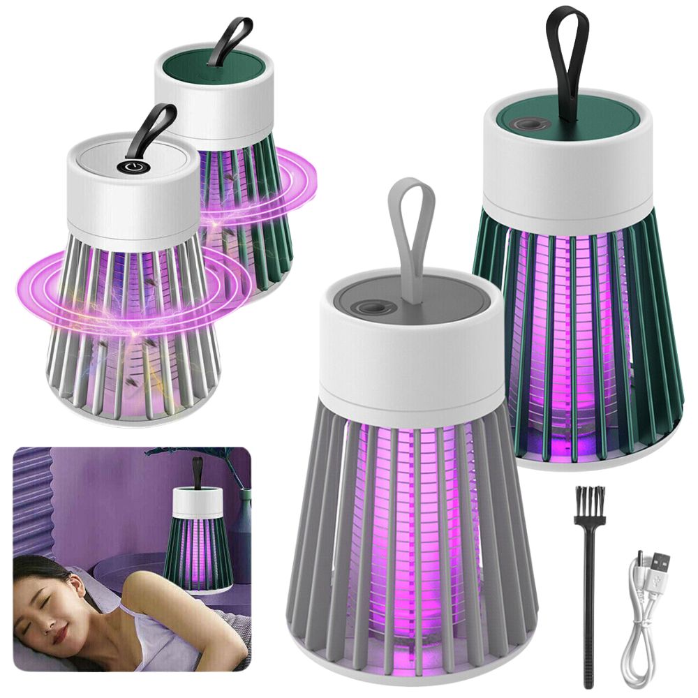 Electric Mosquito Killer Lamp Insect Fly Bug Catcher Zapper Trap LED UV Mozzie