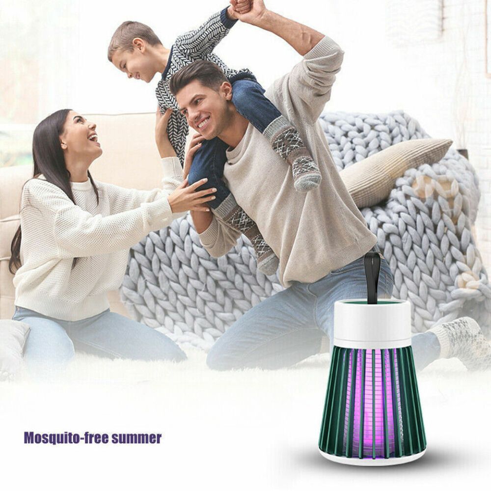 Electric Mosquito Killer Lamp Insect Fly Bug Catcher Zapper Trap LED UV Mozzie