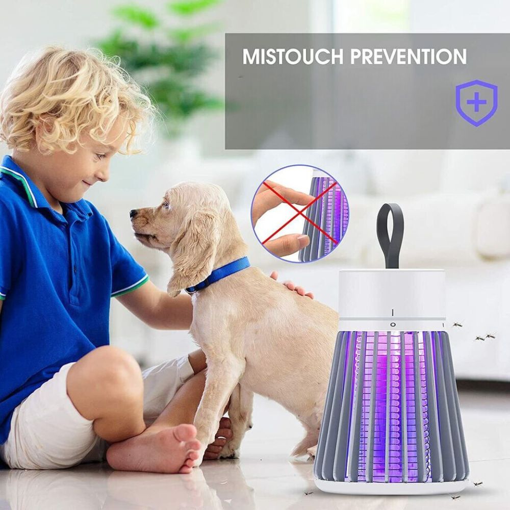 Electric Mosquito Killer Lamp Insect Fly Bug Catcher Zapper Trap LED UV Mozzie